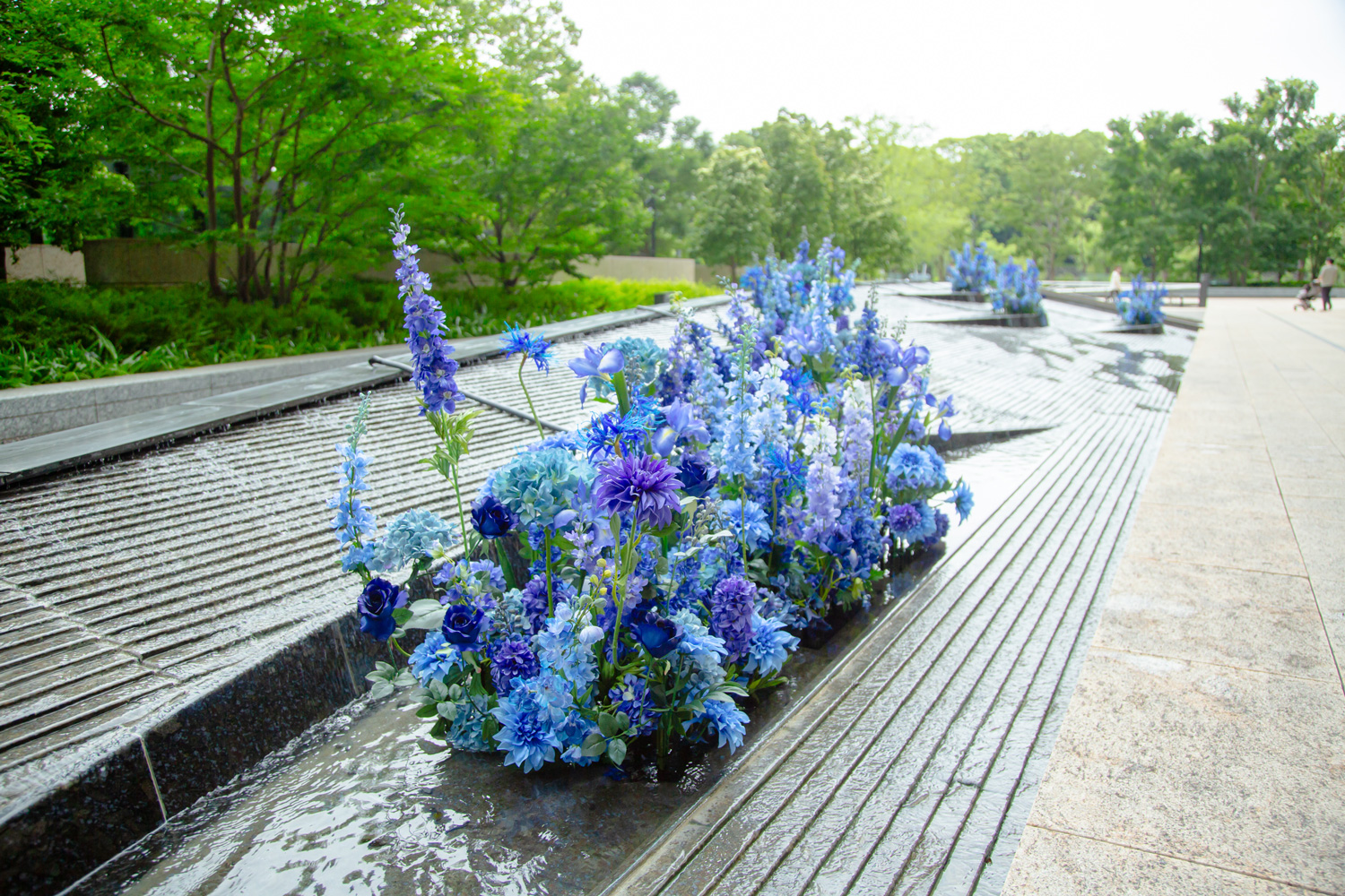 花開く蒼の花景 ～Crystal Scape～