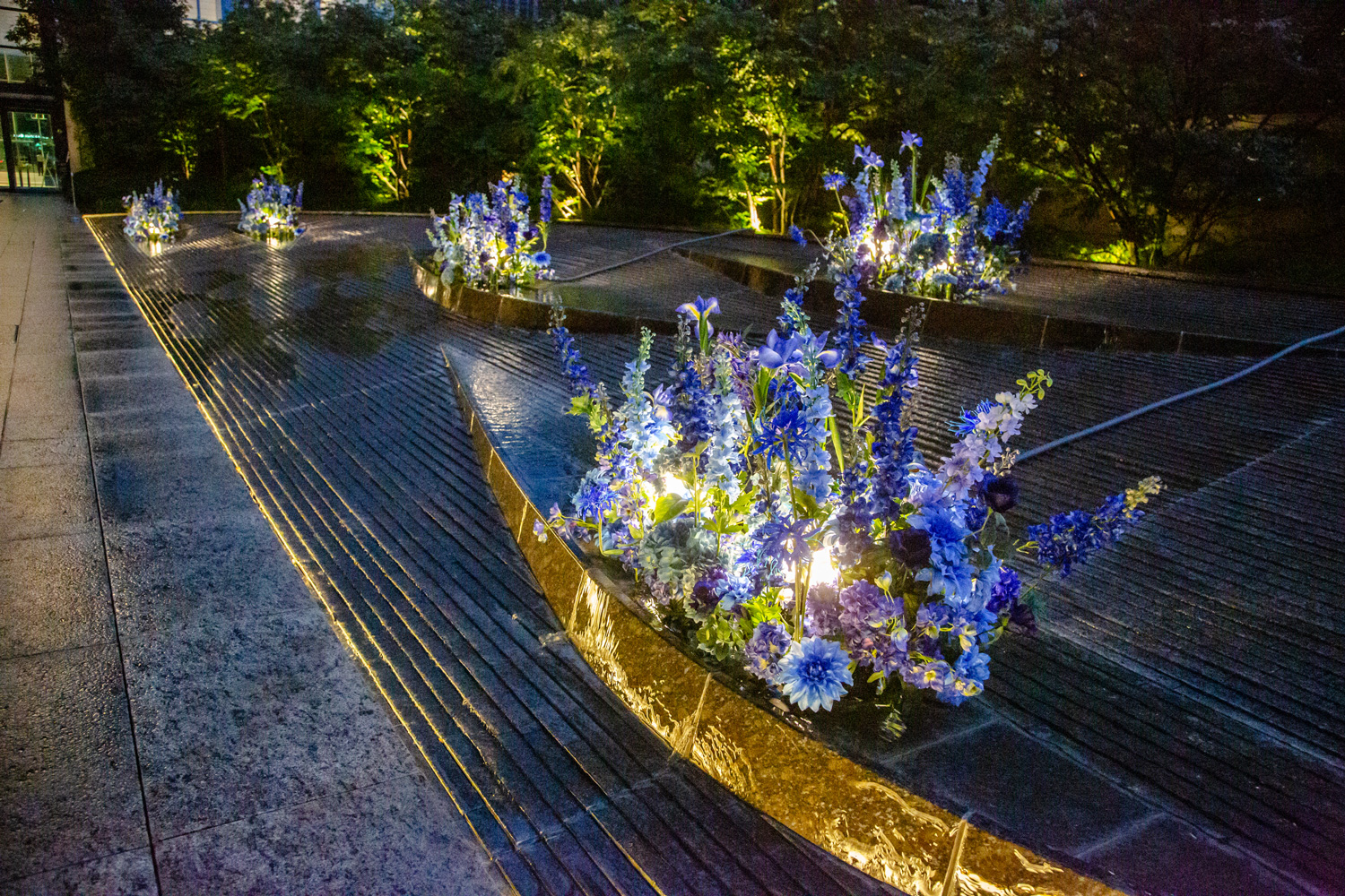 花開く蒼の花景 ～Crystal Scape～