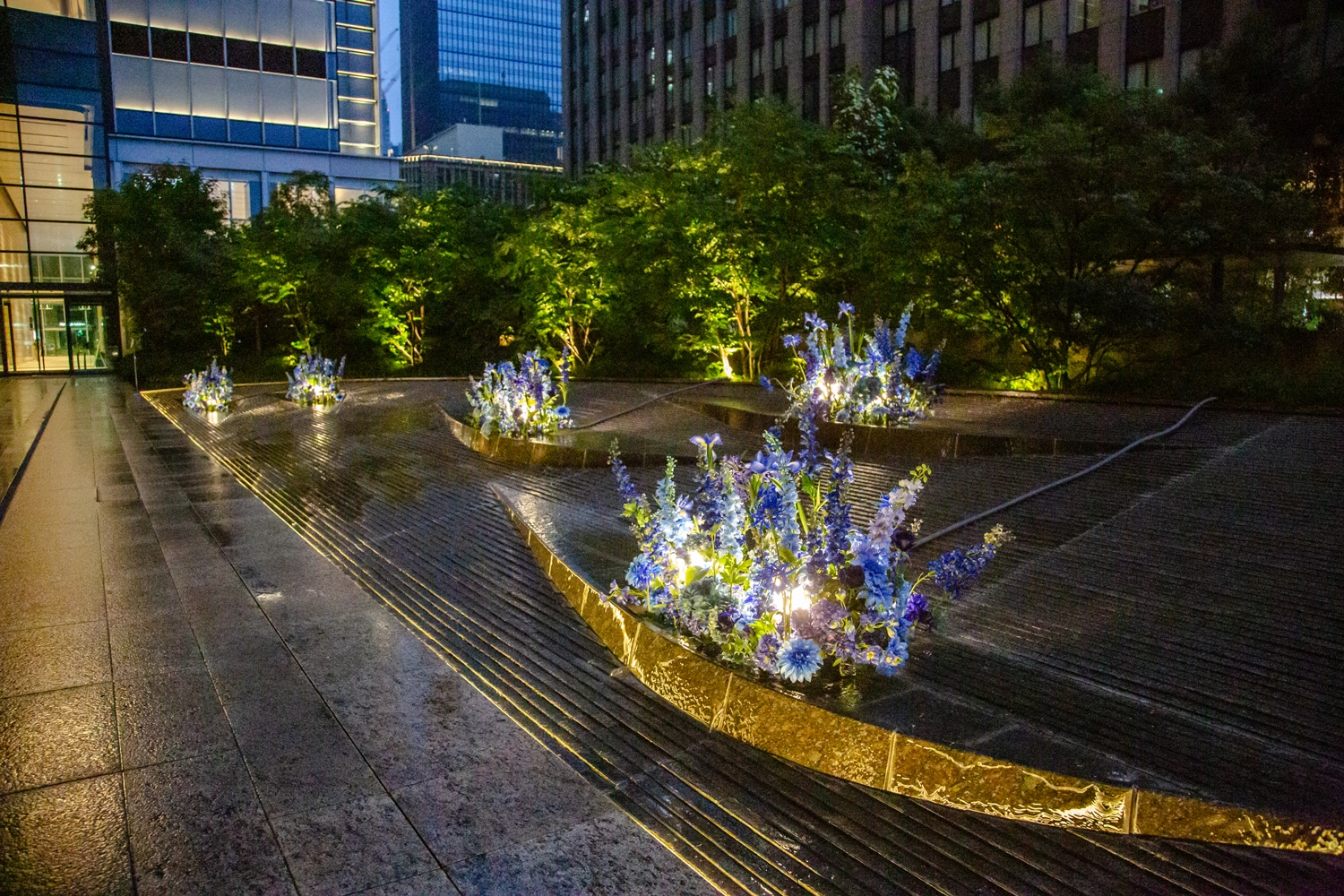 花開く蒼の花景 ～Crystal Scape～
